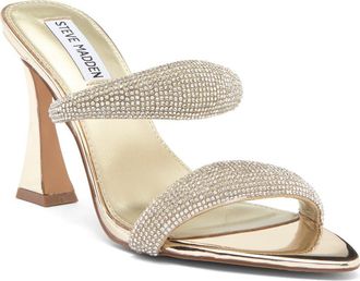 Steve Madden Harperr Slide Sandal in Gold Multi at Nordstrom Rack, Size 6.5