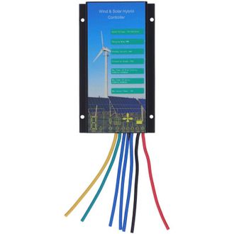 OEM Controlador De Carga H&iacute;brido Solar/e&oacute;lico Ip67, Generador De Turbina Autoajustable Para Alumbrado P&uacute;blico De 12-24 V