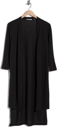 Patrizia Luca Lightweight Duster Jacket in Black at Nordstrom Rack, Size X-Small