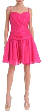 Ciebon Camhara Ruched Detail Minidress in Hot Pink at Nordstrom Rack, Size Small