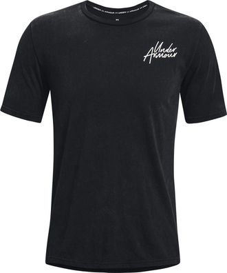 Under Armour Snow Wash Tee Black White 1373871-001