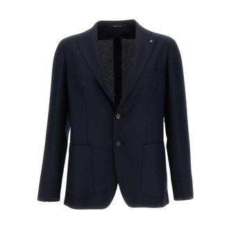 Tagliatore Montecarlo Operata Jacket - - Jackets - Uomo - Blu - 2XL