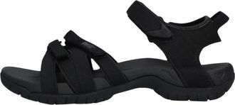 Teva Dames Sandalen Tirra Zwart Polyester - Dames - Sandalen - Zwart - 38 EU - Polyester - Schoenen