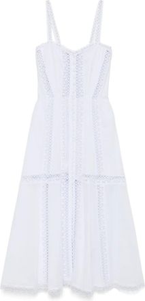 Charo Ruiz Ibiza Abito midi Dafelle - Bianco