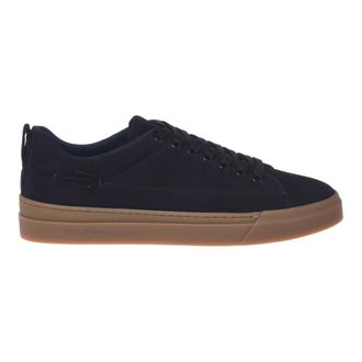 Baldinini Suede Sneaker - male - Baldinini - Sneakers - Blue - 7 1/2 UK - Shoes