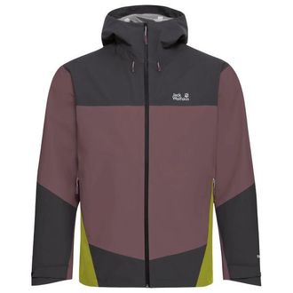 Jack Wolfskin Rockpaw 3L Jacket Regenjacke f&uuml;r Herren | lila