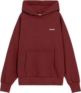 Barrow Hoodie Iconic - Heren - Hoodies - Rood - L - Katoen - Hoodies & sweatvesten