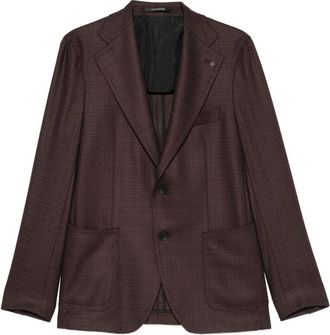 Tagliatore Single-breasted Notched-lapel Blazer