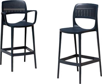 Panama Jack Dnu Inactive Panama Jack Mila Set Of 2 Stackable Barstools