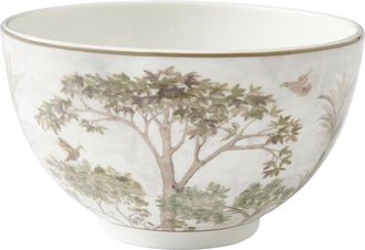 Spode Set Of 4 Kit Kemp Tall Trees 6In Rice Bowls