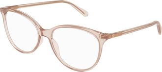 Gucci Ultralichte Acetaat Cat-Eye Zonnebril - Dames - Brillen - Beige - 53 MM - Accessoires