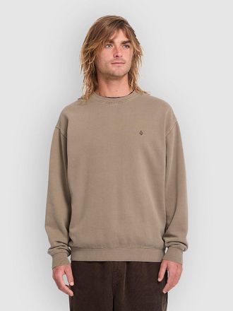 Volcom Single Stone Pw Crew Jersey marr&oacute;n