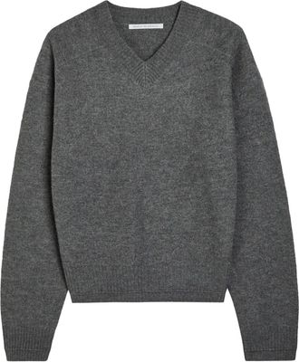 Maria McManus Maglione con scollo a V - Grigio