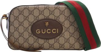 Gucci Pre-owned Gucci GG Supreme Web Neo Vintage Crossbody Unisex V41XW48R59WQ6XZF