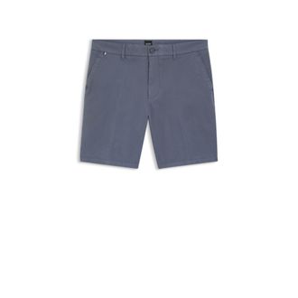 BOSS Stretch-cotton shorts in a modern fit