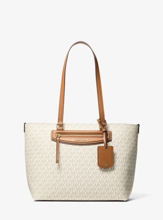 Michael Kors Jet Set Travel Medium Signature Logo Tote Bag