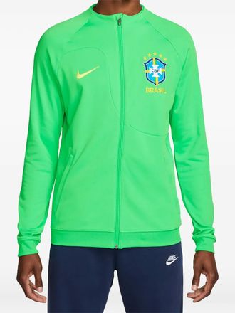 Nike Brazil Academy Pro Knit Soccer sweatshirt - Green