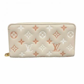 Louis Vuitton Cream Long Wallet (Bi-Fold) (Pre-Owned)