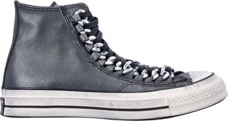Converse Chuck 70 Industrial Glam - unisex - Schoenen - Zwart - Maat: 37 EU Leer