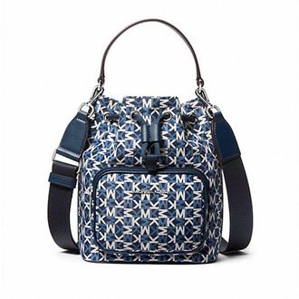 Michael Kors Blue Nylon Backet Womens Bag