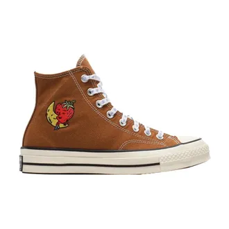 Converse Schoenen, Dames, Bruin, 39 1/2 EU, Sky High Farm Chuck 70 Hi
