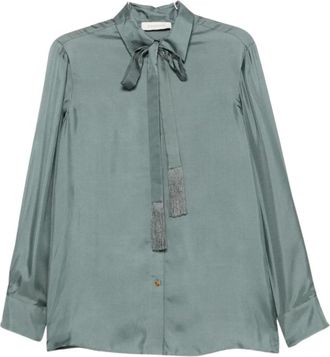 Zimmermann Donna, Camicette, Grigio, S, new