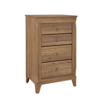 Petits Meubles Chifonier 4 cajones paneles de aglomerado madera