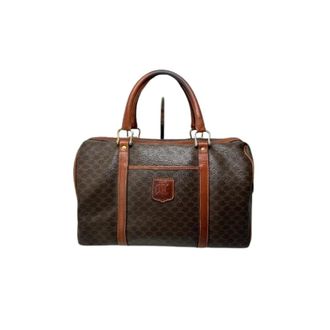 Celine Pre-owned Weekend Bags, female, Brown, Size: ONE SIZE Pre-owned Vintage Leather Weekend Bag