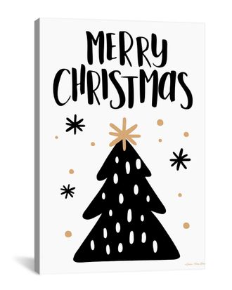 iCanvas Icanvas Icanvas Merry Christmas Tree Canvas Artwork By Seven Trees Design