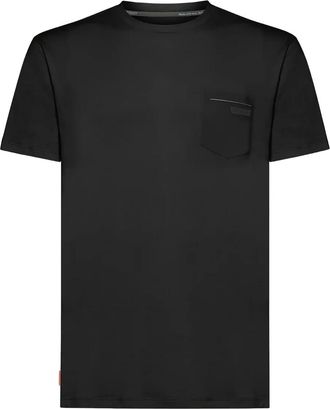 Roberto Ricci Design T-shirt con taschino - Nero