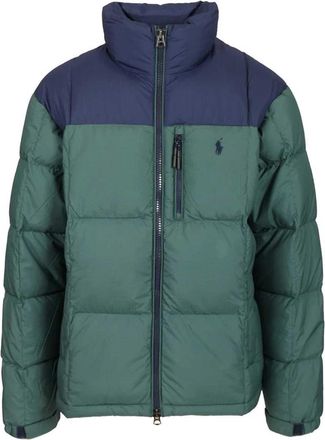 Polo Ralph Lauren Gorham Down Jacket - Heren - Winterjassen - Groen - 2XL - Leer - Jassen
