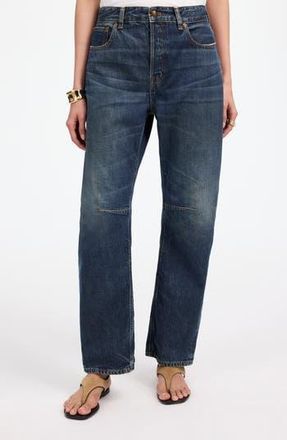 Madewell The Darted Barrel Leg Jean in Danver Wash at Nordstrom Rack, Size 24