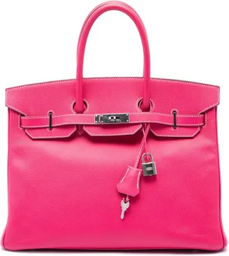 Herm&egrave;s Pre-owned Hermes Epsom Candy Verso Birkin Retourne 35 Satchel Ladies YFNSS5WM1806BQXB