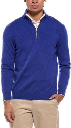 N.Peal N. PEAL Carnaby Cashmere 1/2-Zip Sweater