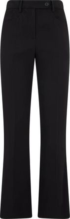 Moschino Wide Leg Pants - Dames - Wijde Broeken - Zwart - 2XL - Broeken