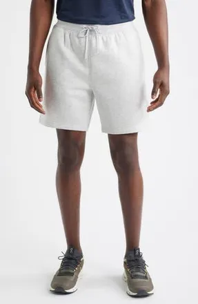 Zella Vital Fleece Performance Shorts in Grey Fog Heather at Nordstrom Rack, Size Xx-Large