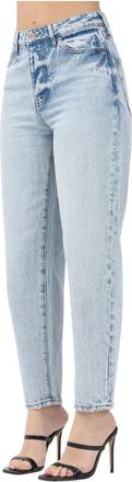 A|X Armani Exchange Lichtblauwe Denim Jeans - Dames - Slim Fit Jeans - Blauw - W28 - Denim - Jeans