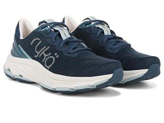 Rykä Devotion X Max RS Walking Shoes Womens Shoes Legion Teal Mesh Fabric : 7.5 D - Wide, Synthetic