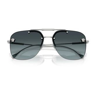 Versace Sunglasses, unisex, Gray, Size: 60 MM Ve2296 Sunglasses