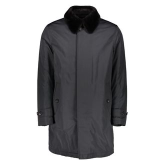 Ermenegildo Zegna Motorin 300cc Raincoat - male - Zegna - Belted Coats - Blue - 2XL - Coats