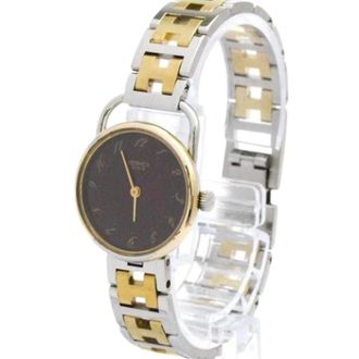 Herm&egrave;s Pre-owned Watches, female, Multicolor, Size: ONE SIZE Pre-owned Arceau quartz watch