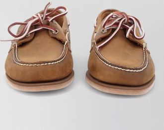 Timberland leather boat loafers