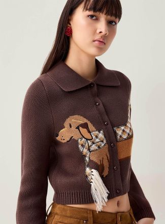 House of Sunny Womens Walk In The Park Cardigan Sweater