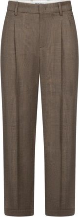 Rossi Pantaloni Nevin a Pieghe - - Trousers - Donna - Marrone - L