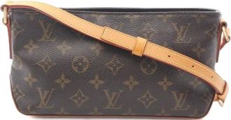 Louis Vuitton Borsa a spalla Trotter 2000 - Marrone