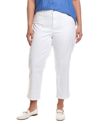 Eileen Fisher Plus Straight Cropped Jean