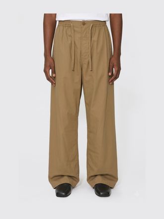 Christophe Lemaire Pantaloni a gamba larga in cotone