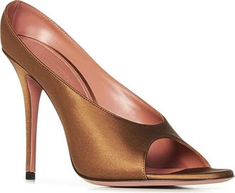 Amina Muaddi Pumps, female, Brown, 6 1/2 UK, Anok Slipper 105