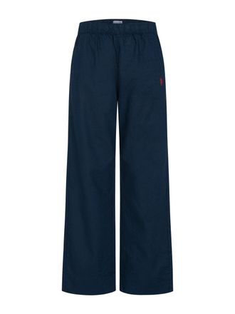 U.S.Polo Association dames linnenmix broek met elastische tailleband