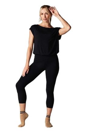 Tavi Voyage Boatneck Tee in Ebony at Nordstrom, Size Xx-Large